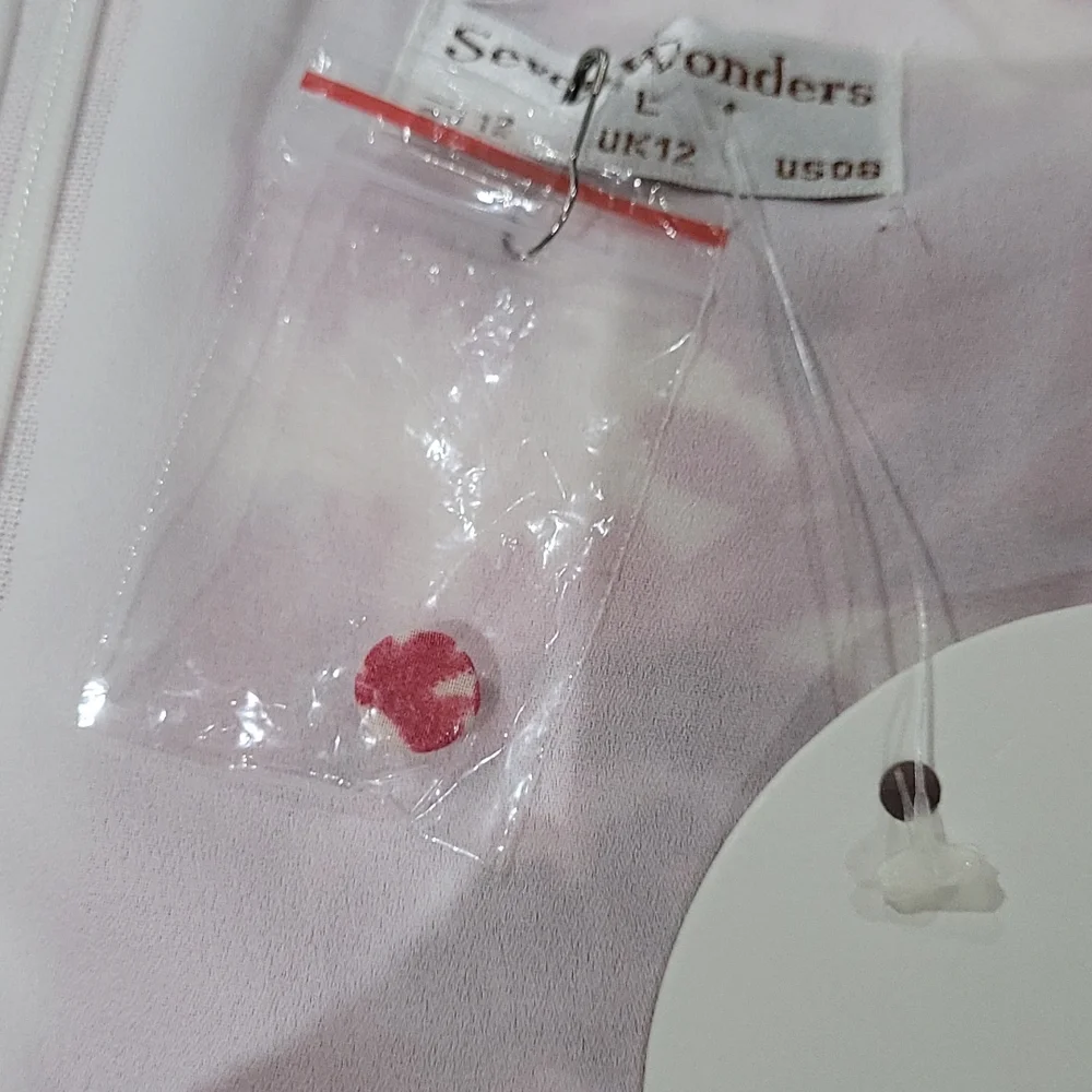 Seven Wonders Stevie pink floral midi dress - Picture 14 of 15